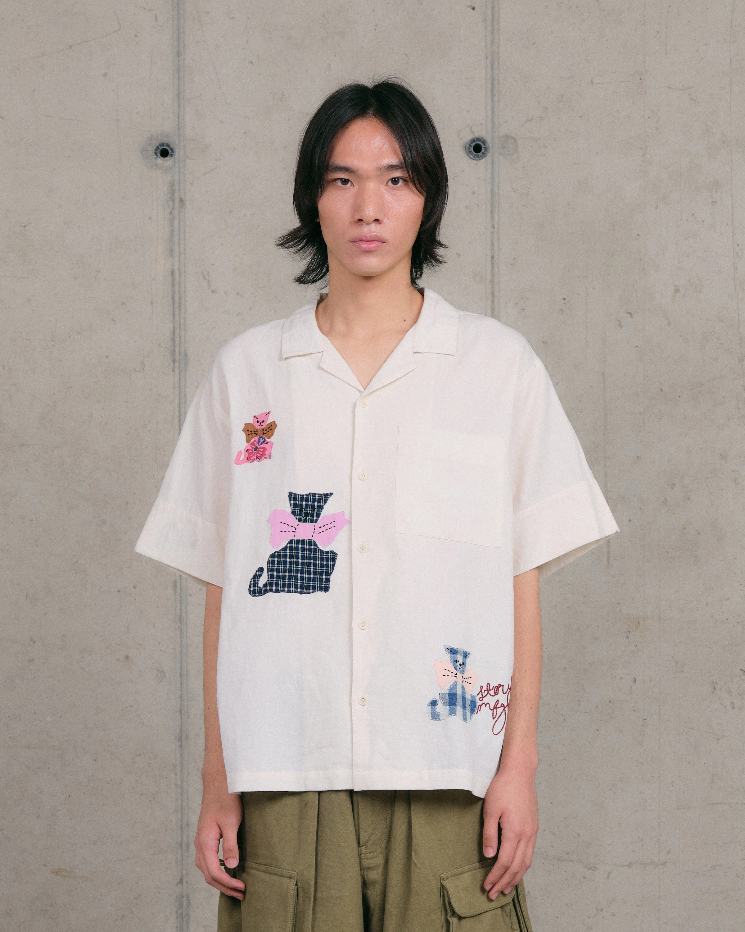 Greetings Shirt SS - Ecru Tales sweet moment