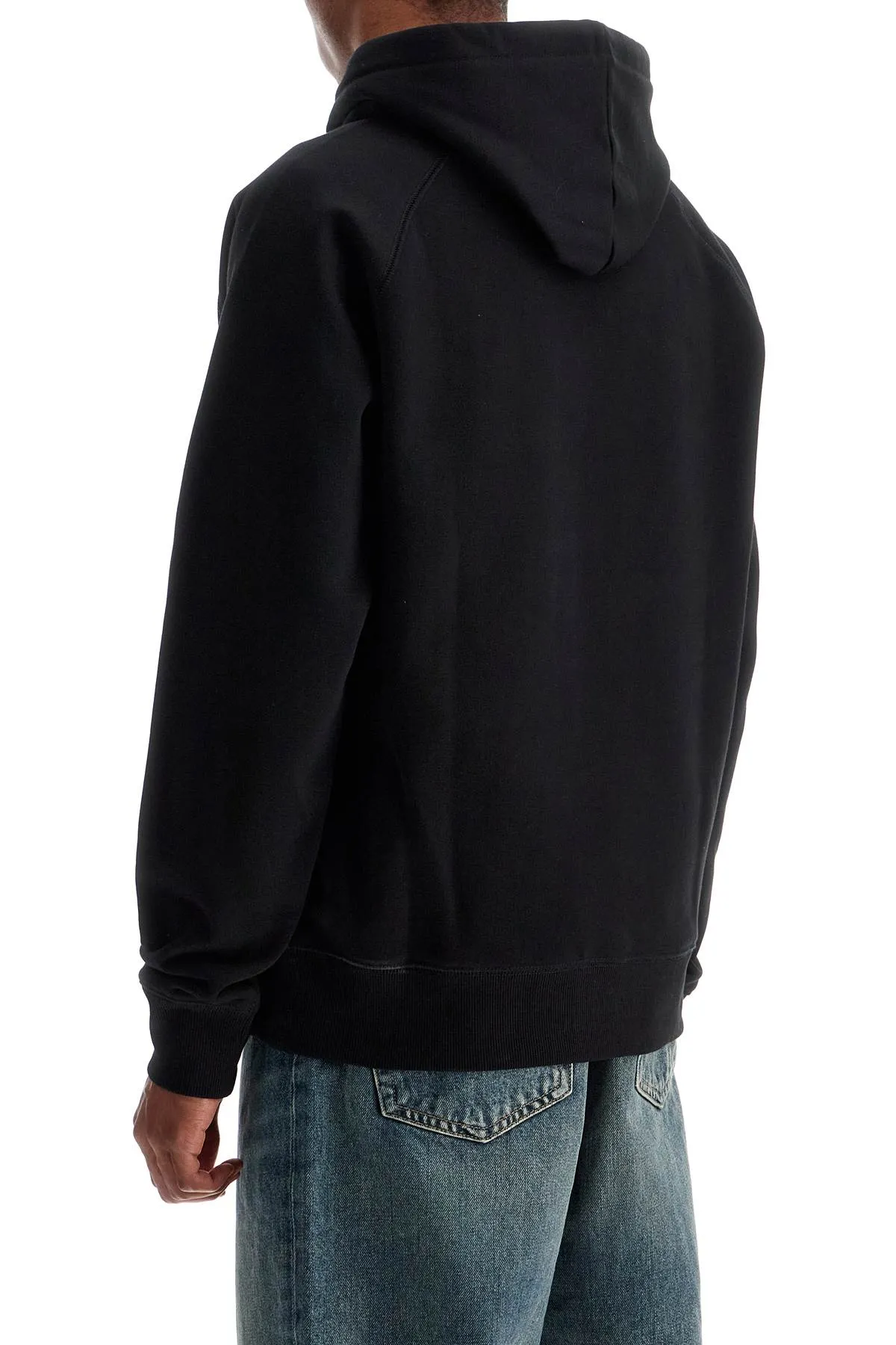 chase raglan hoodie I033661 BLACK / GOLD