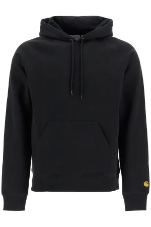 chase raglan hoodie I033661 BLACK / GOLD