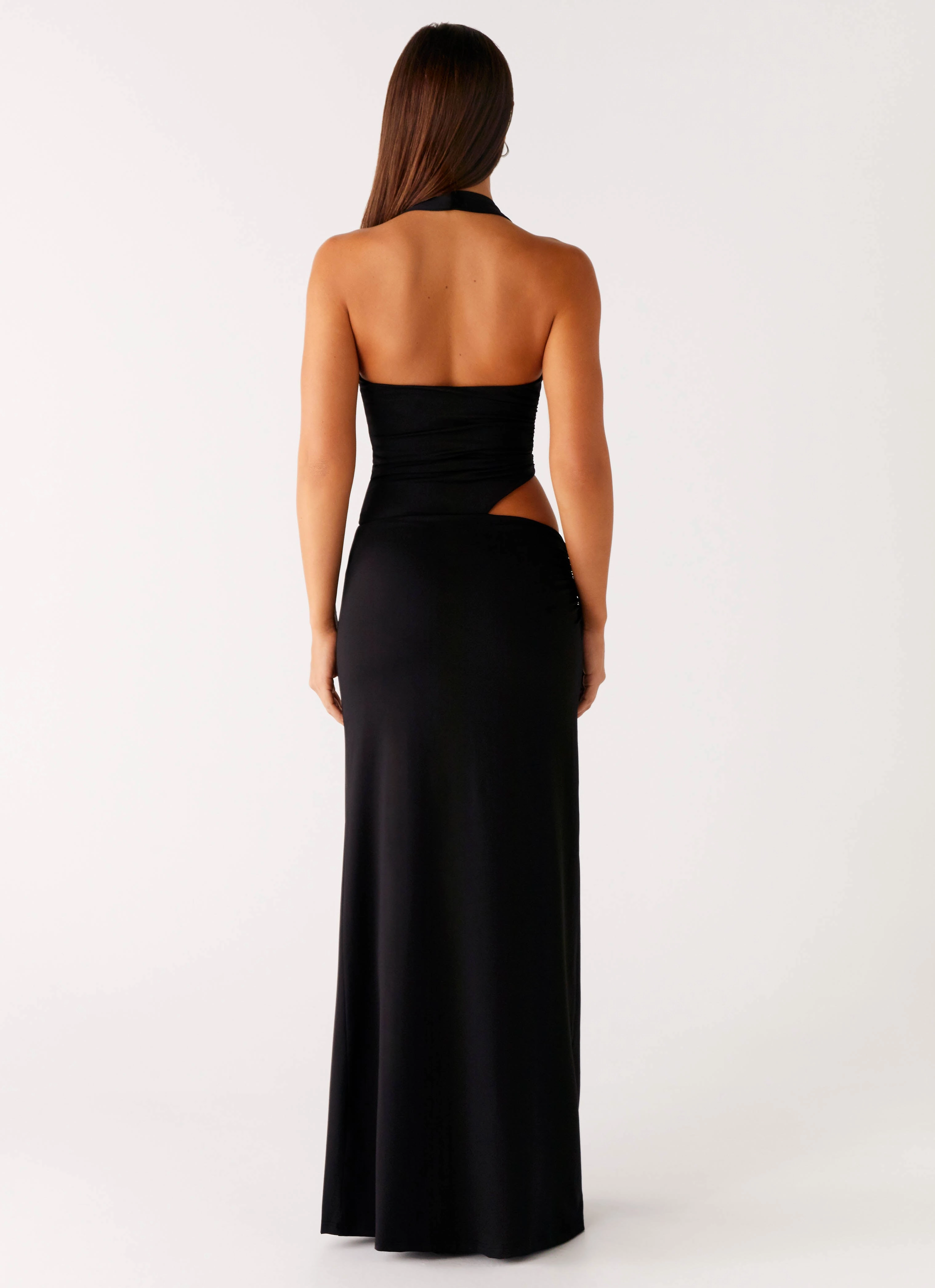 Grass Soft Chella Maxi Dress - Black