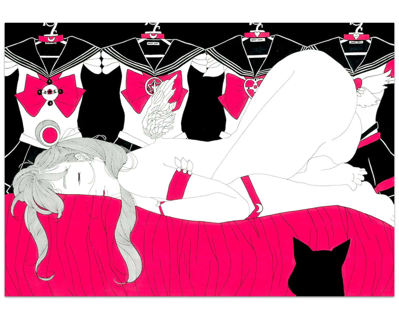 Chiaki Ishimatsu - "Moon" print