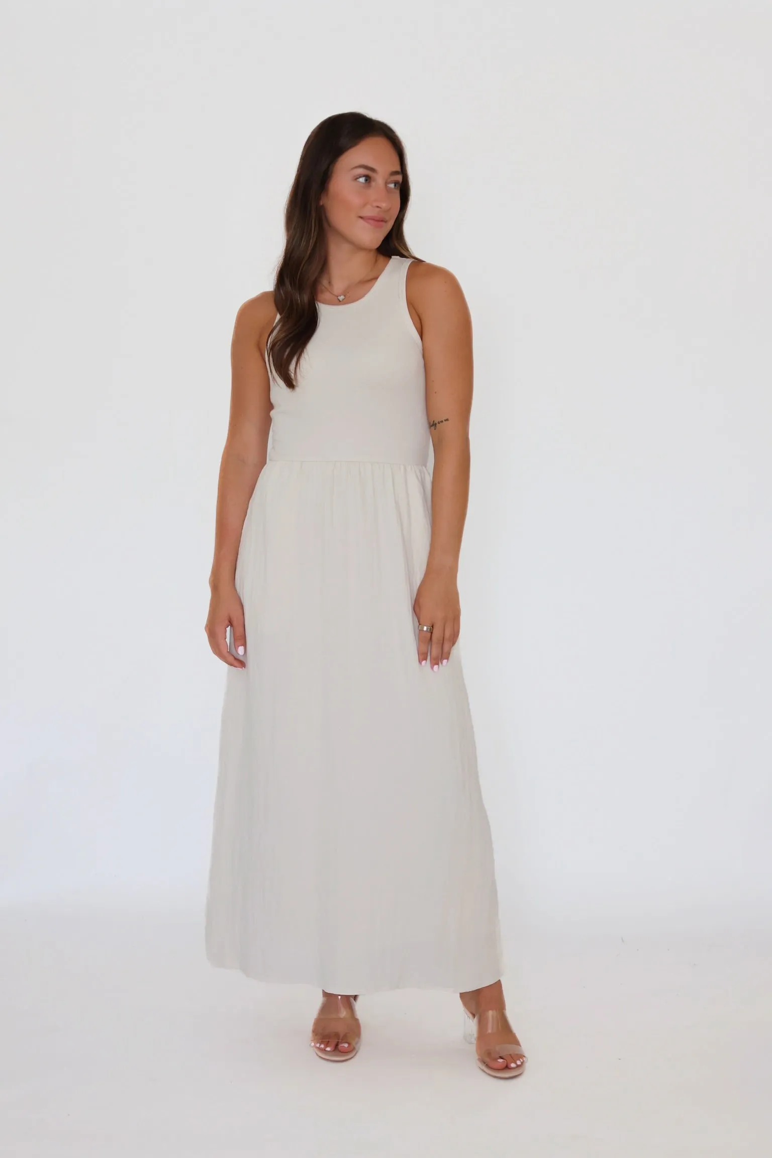 Charlotte Midi Dress Curve Friendly Contemporary Wear