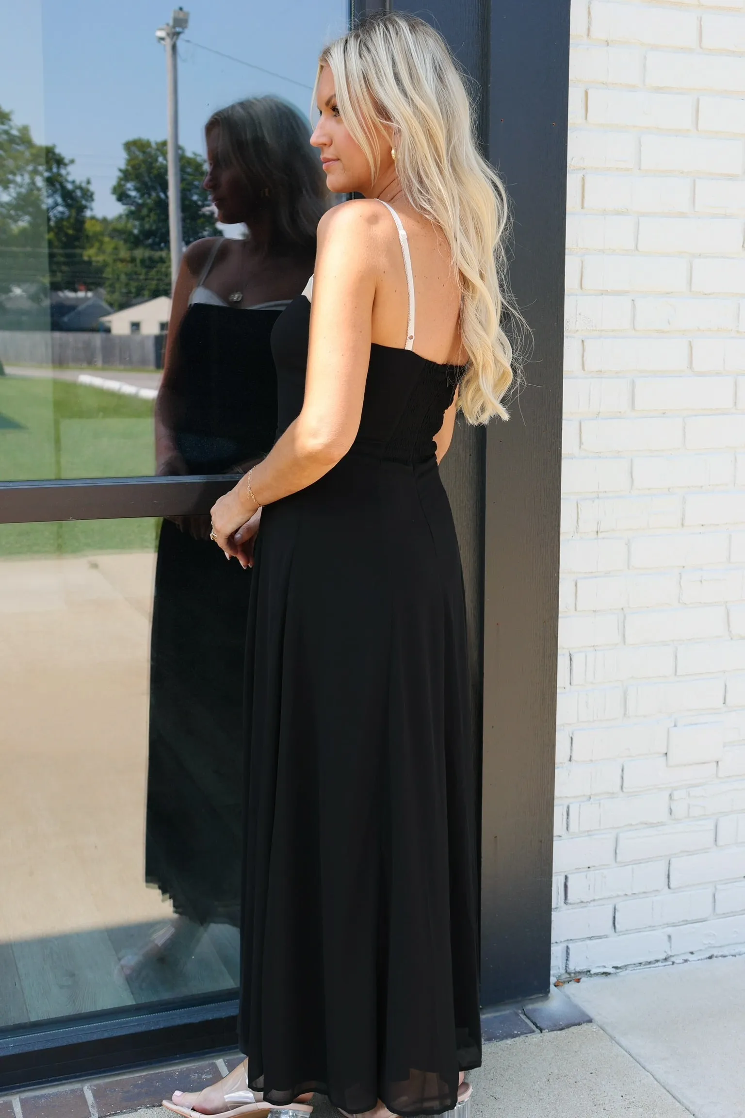 Breaking Midi Dress Tailored Layers Chilly Day Layers