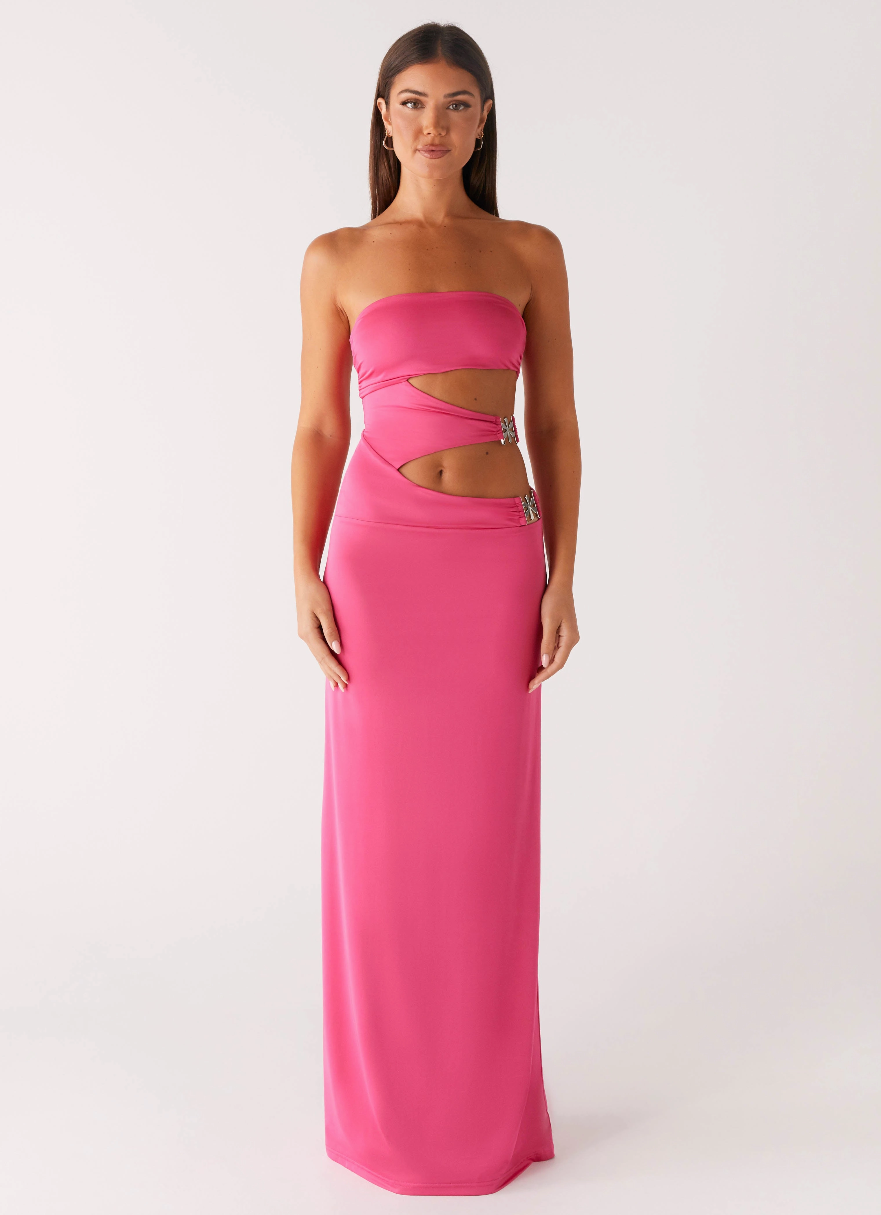 Montego Maxi Dress - Pink Travel Ready Feminine Comfort