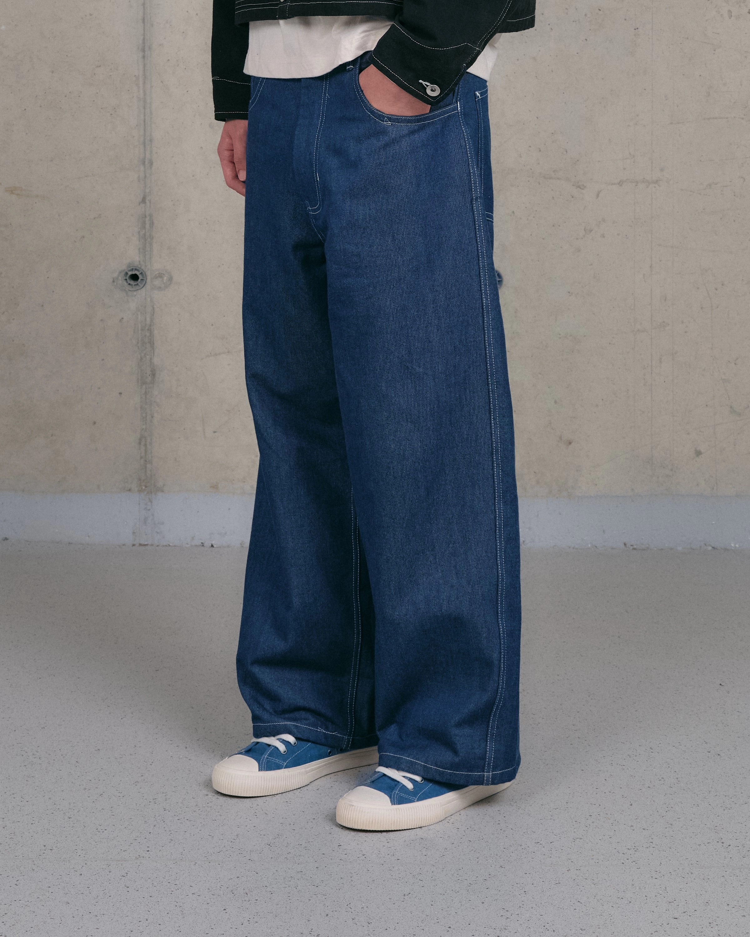 Poetry Jeans - Dark Denim Wonky-Wear Weekend Style Clean Flow