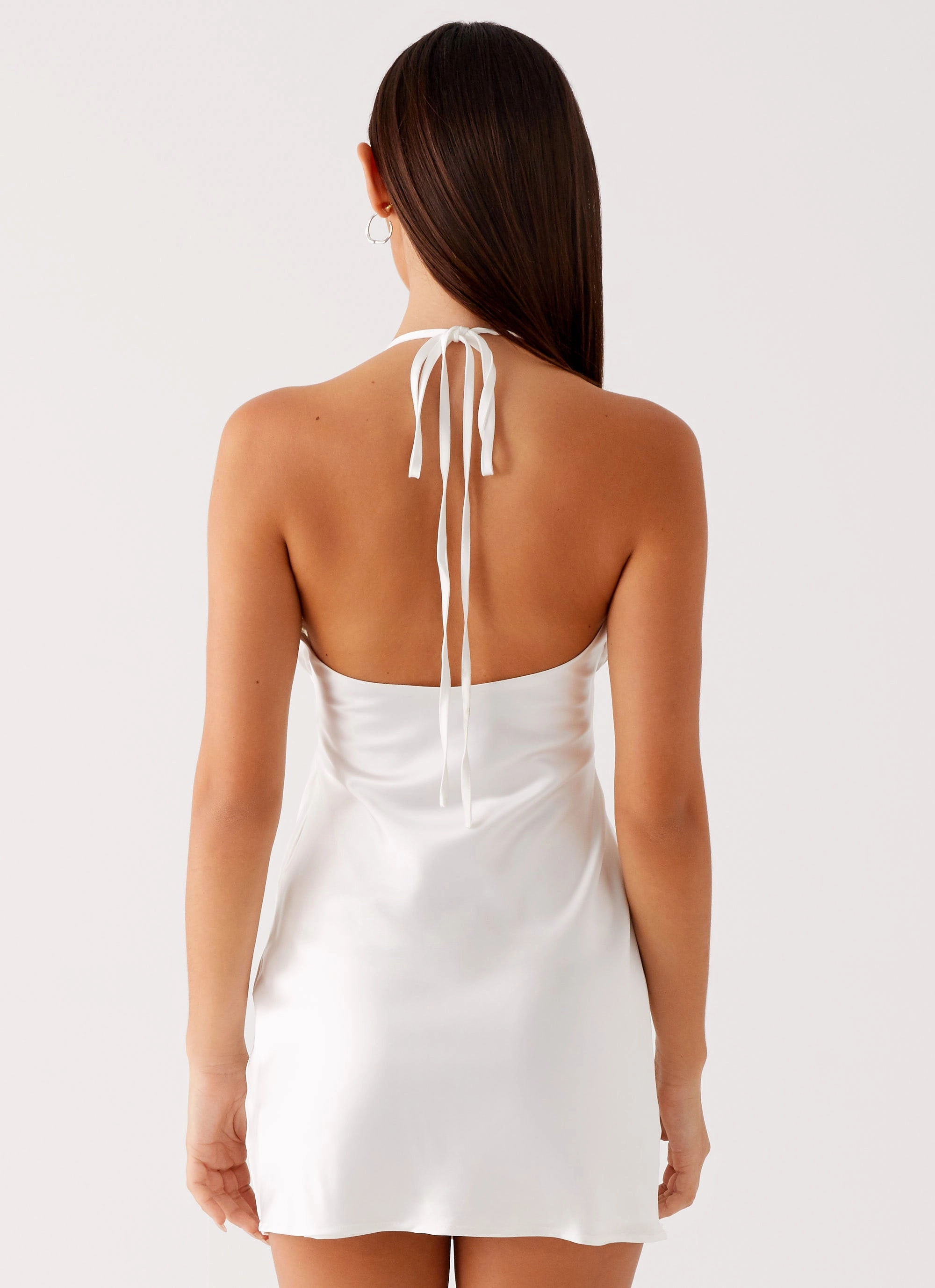 Layered Style Tinsley Mini Dress - White