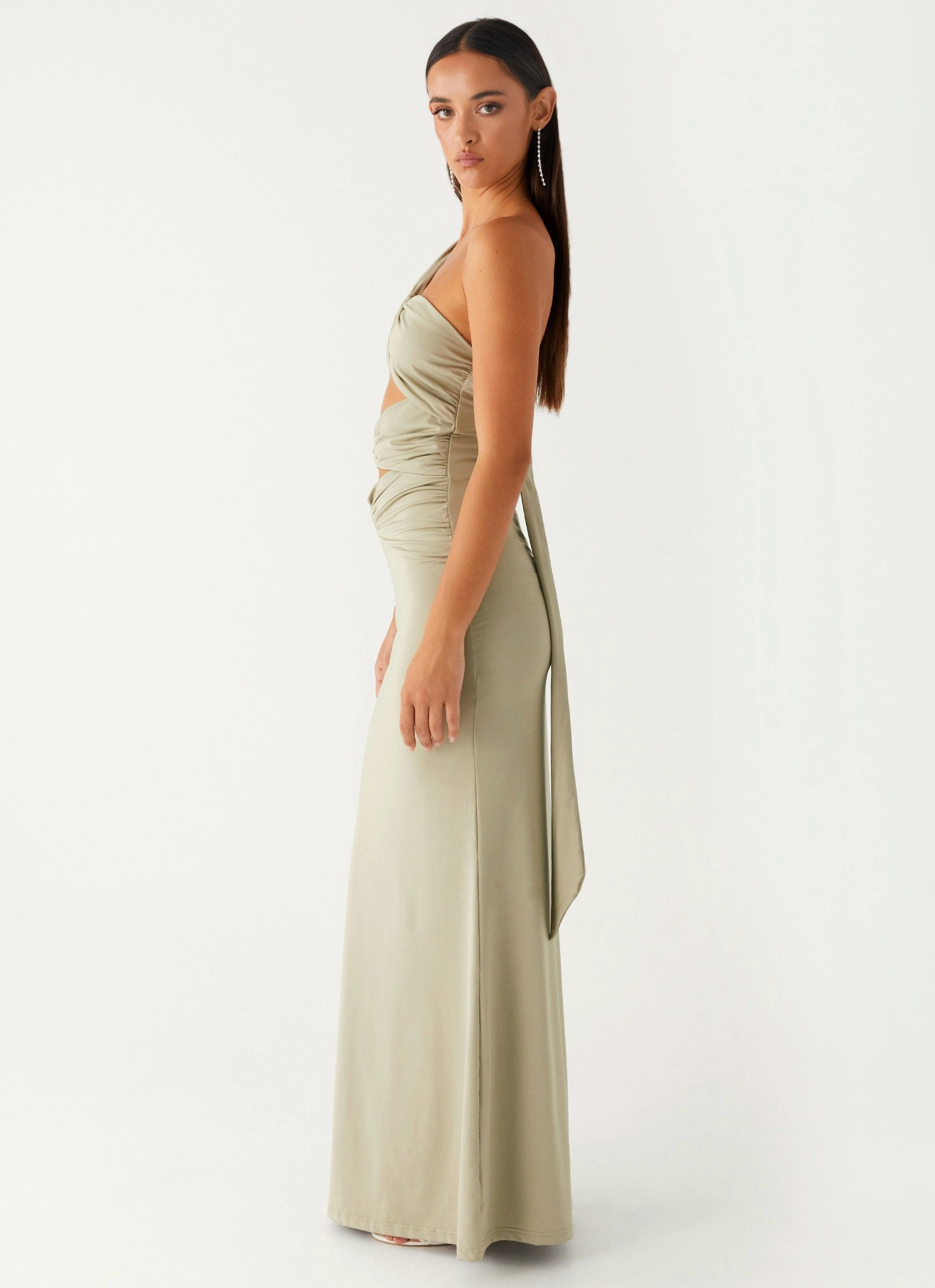Christie Maxi Dress - Sage Work Appropriate