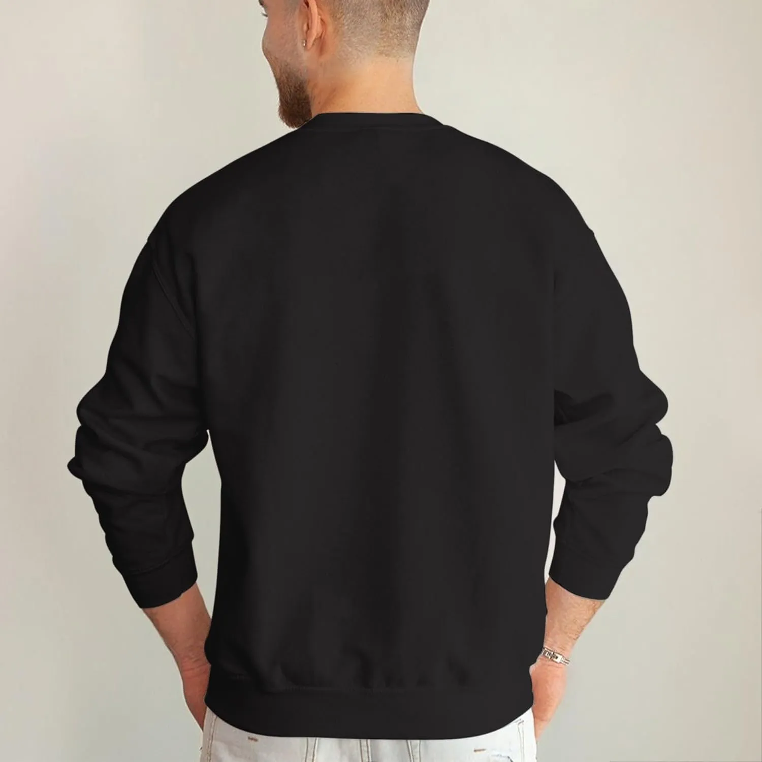 Christmas Movie Ugly Sweatshirt - Black, Small, Unisex-Adults, Christmas Enthusiasts