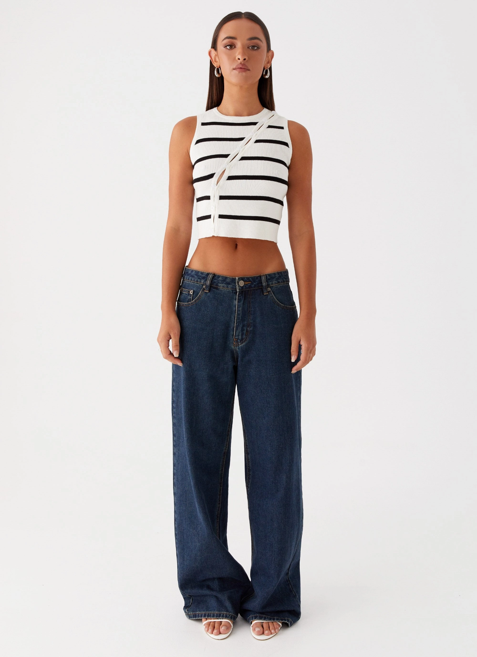 Chromatic Charm Knit Top - Ivory AllClimateAdaptive