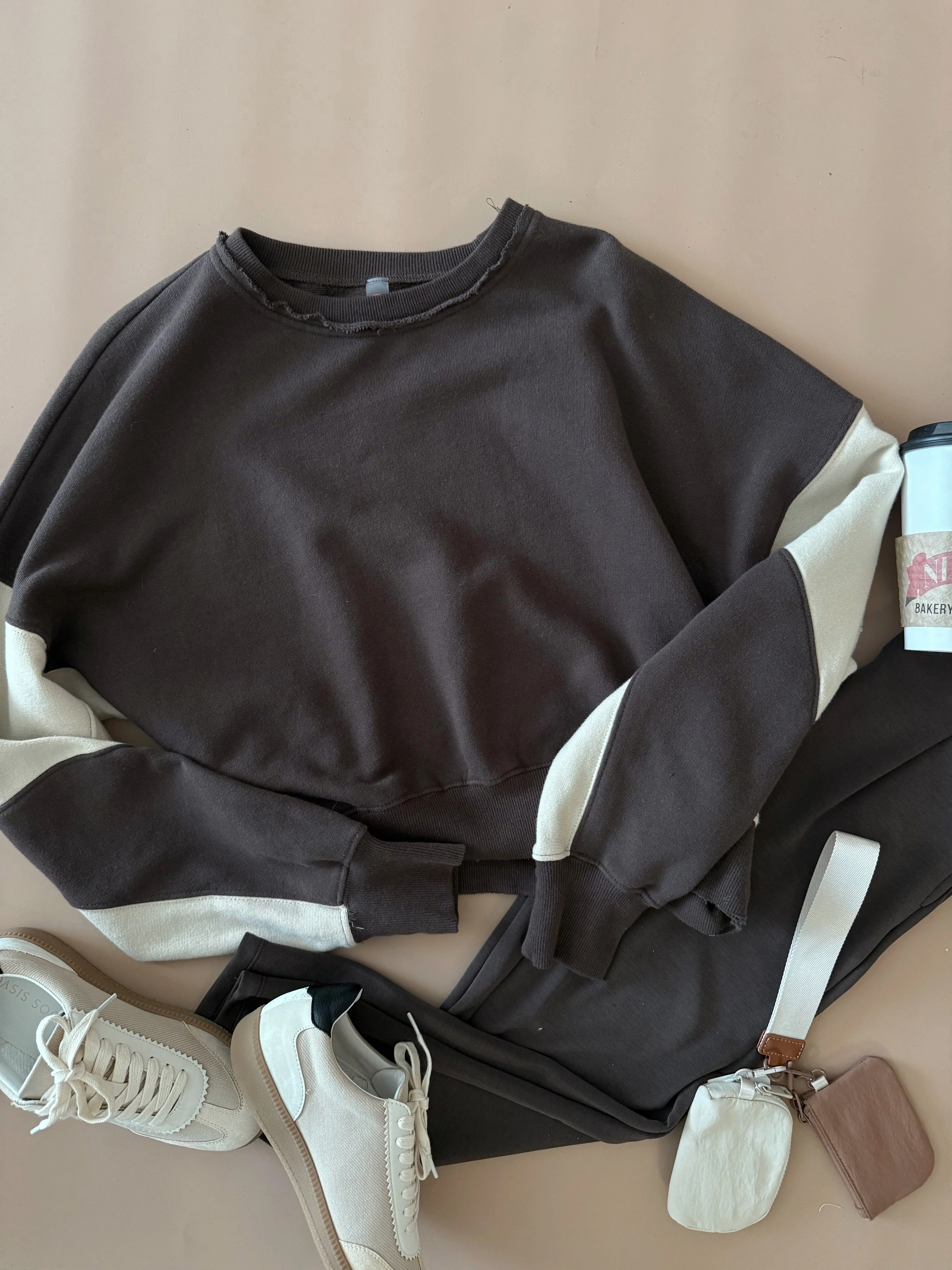 Vintage Vibes Sweatshirt TwillWeave AntiBacterial Coating