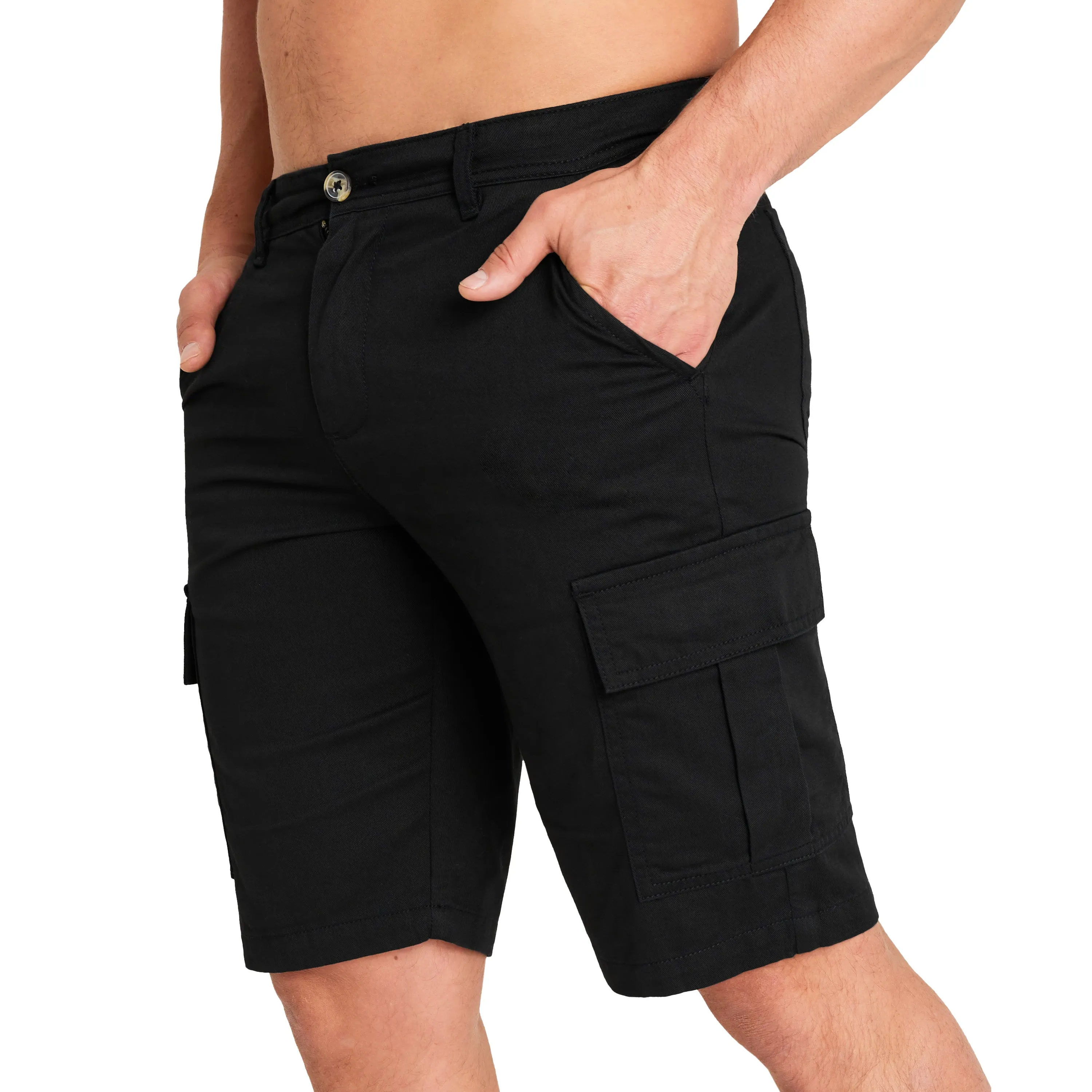 CityComfort Mens Cargo Shorts with Pockets - Summer Shorts