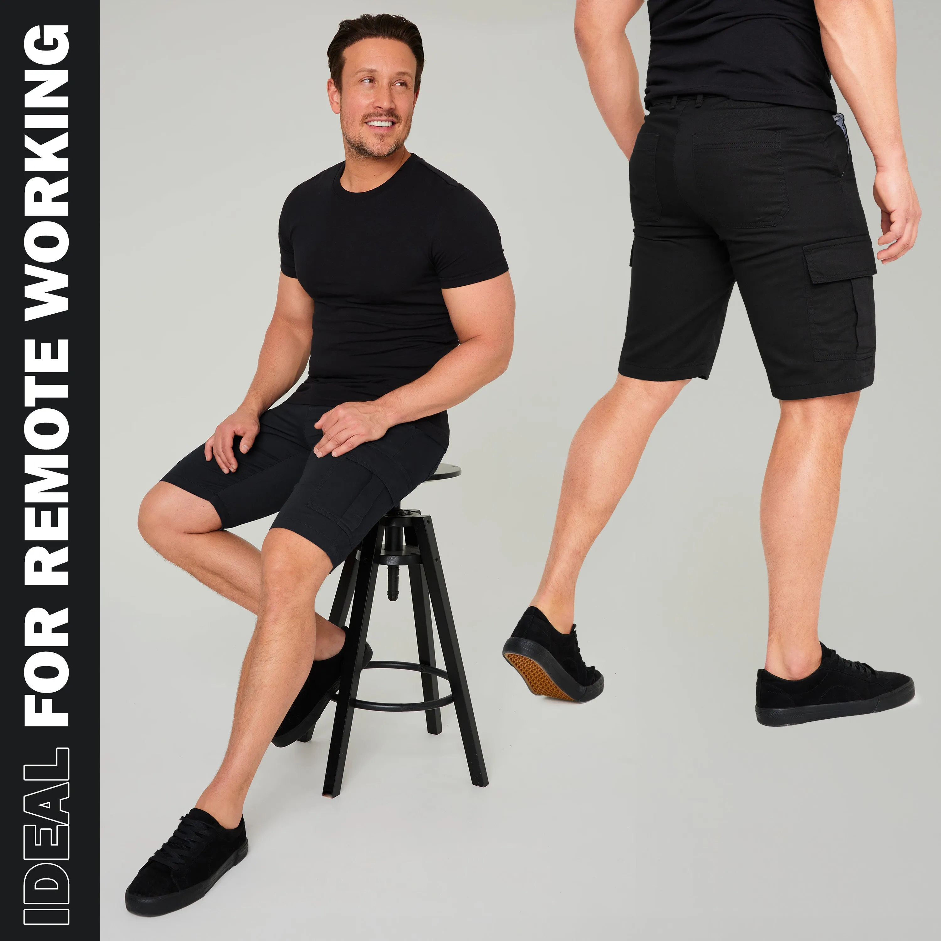 CityComfort Mens Cargo Shorts with Pockets - Summer Shorts