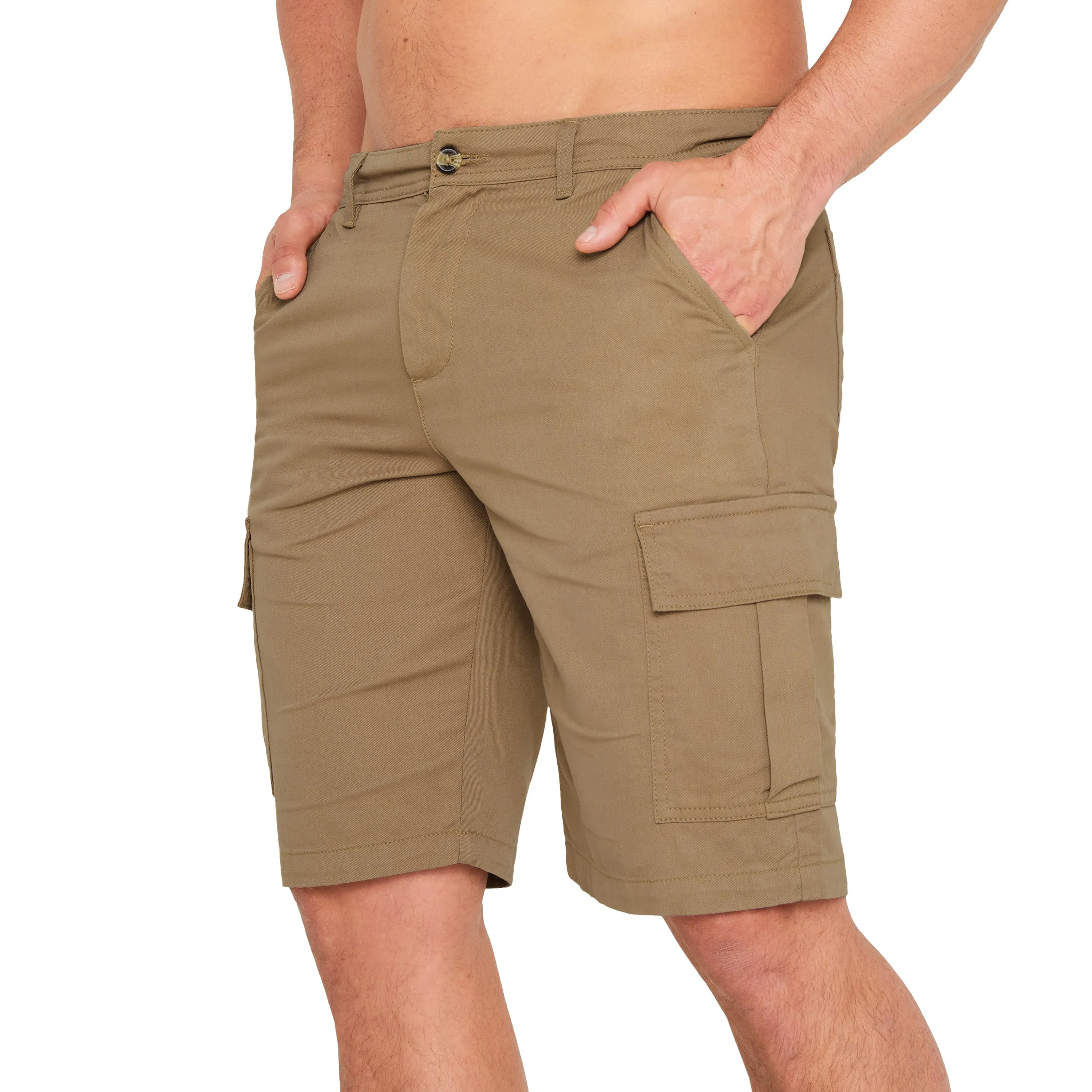 CityComfort Mens Cargo Shorts with Pockets - Summer Shorts