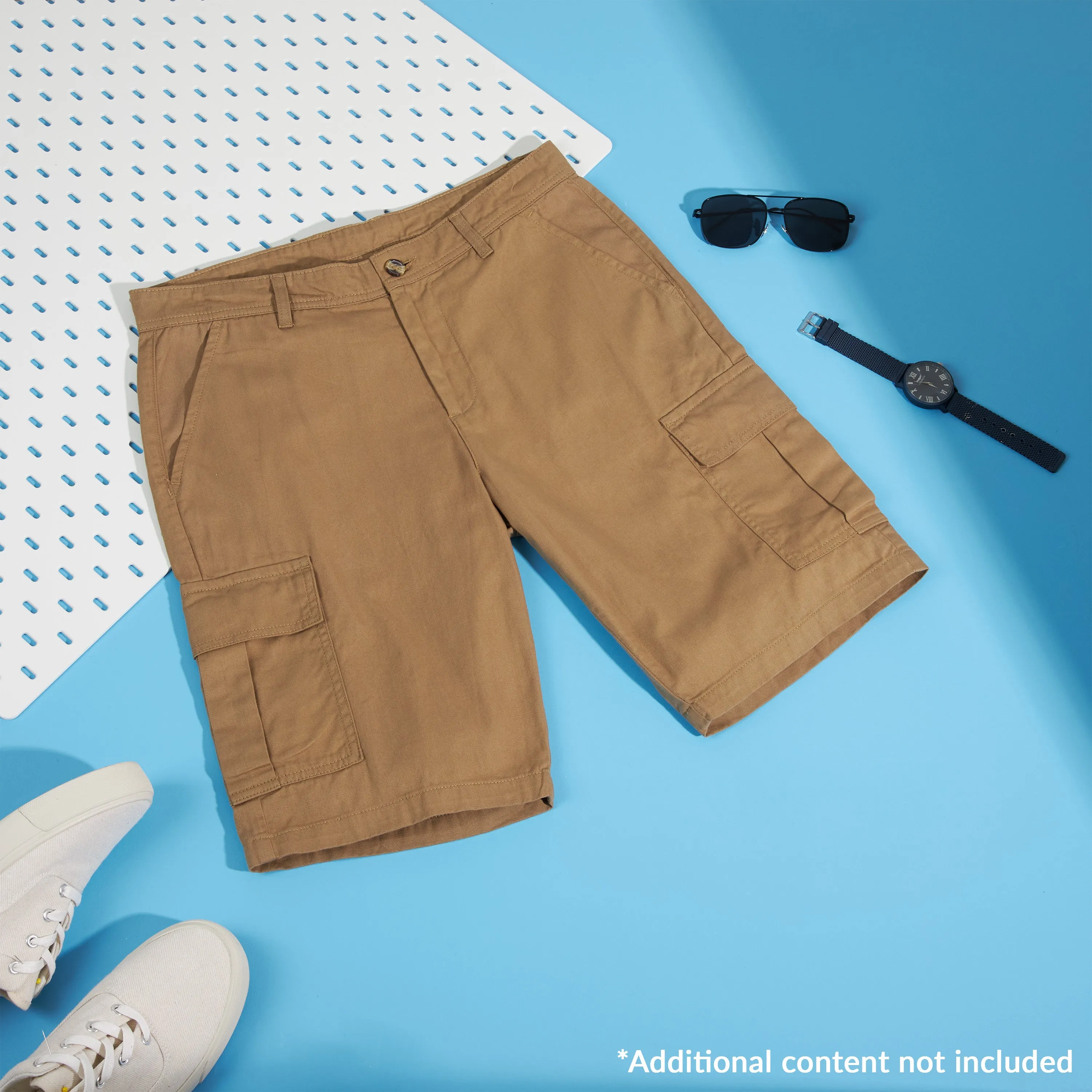 CityComfort Mens Cargo Shorts with Pockets - Summer Shorts