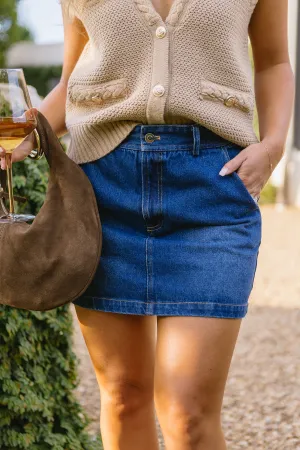 Clean Style Vibe Ready Cityscape Skirt