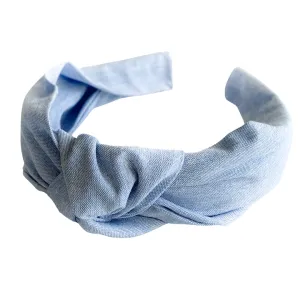 Classic Chambray Knotted Headband