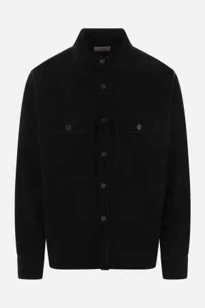 Classic Corduroy Button-Up Shirt
