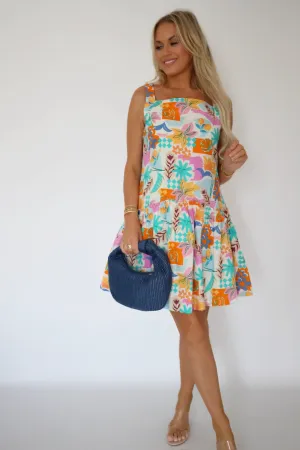 Comfortable fit for outings Casual and Smart Send You a Postcard Dress (FINAL SALE)