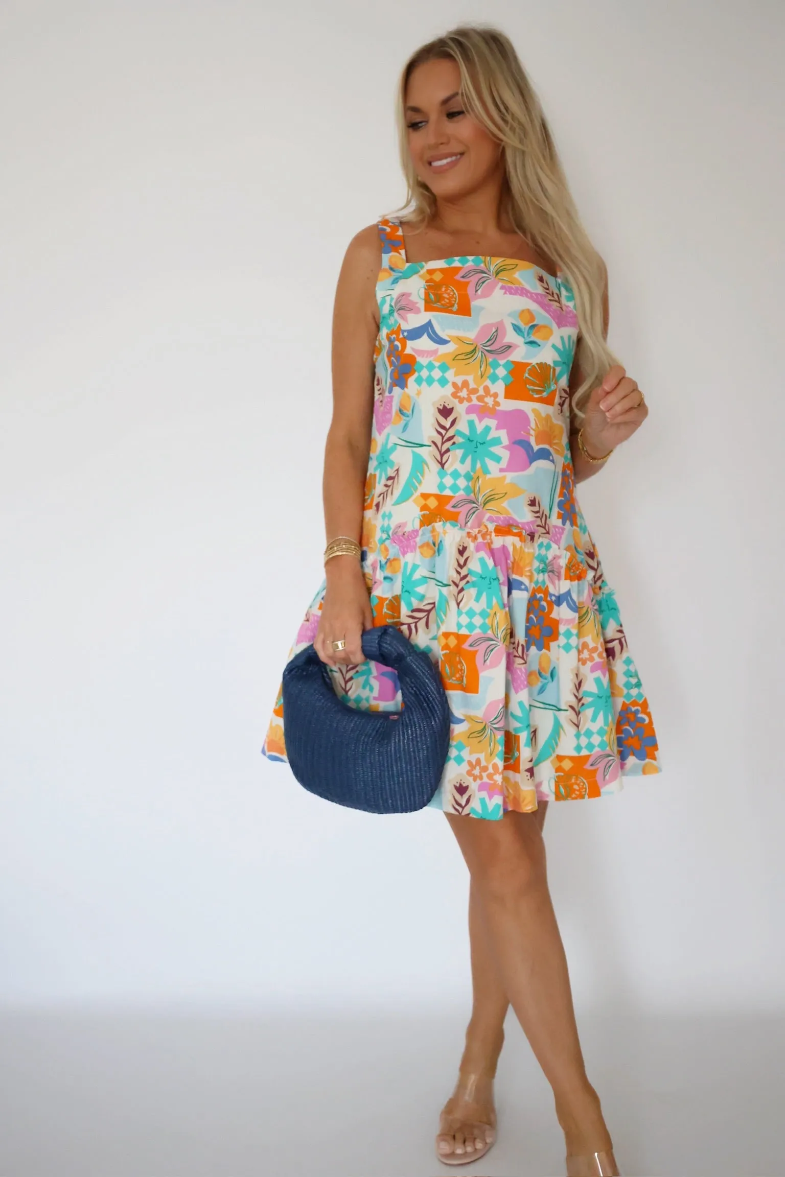 Comfortable fit for outings Casual and Smart Send You a Postcard Dress (FINAL SALE)