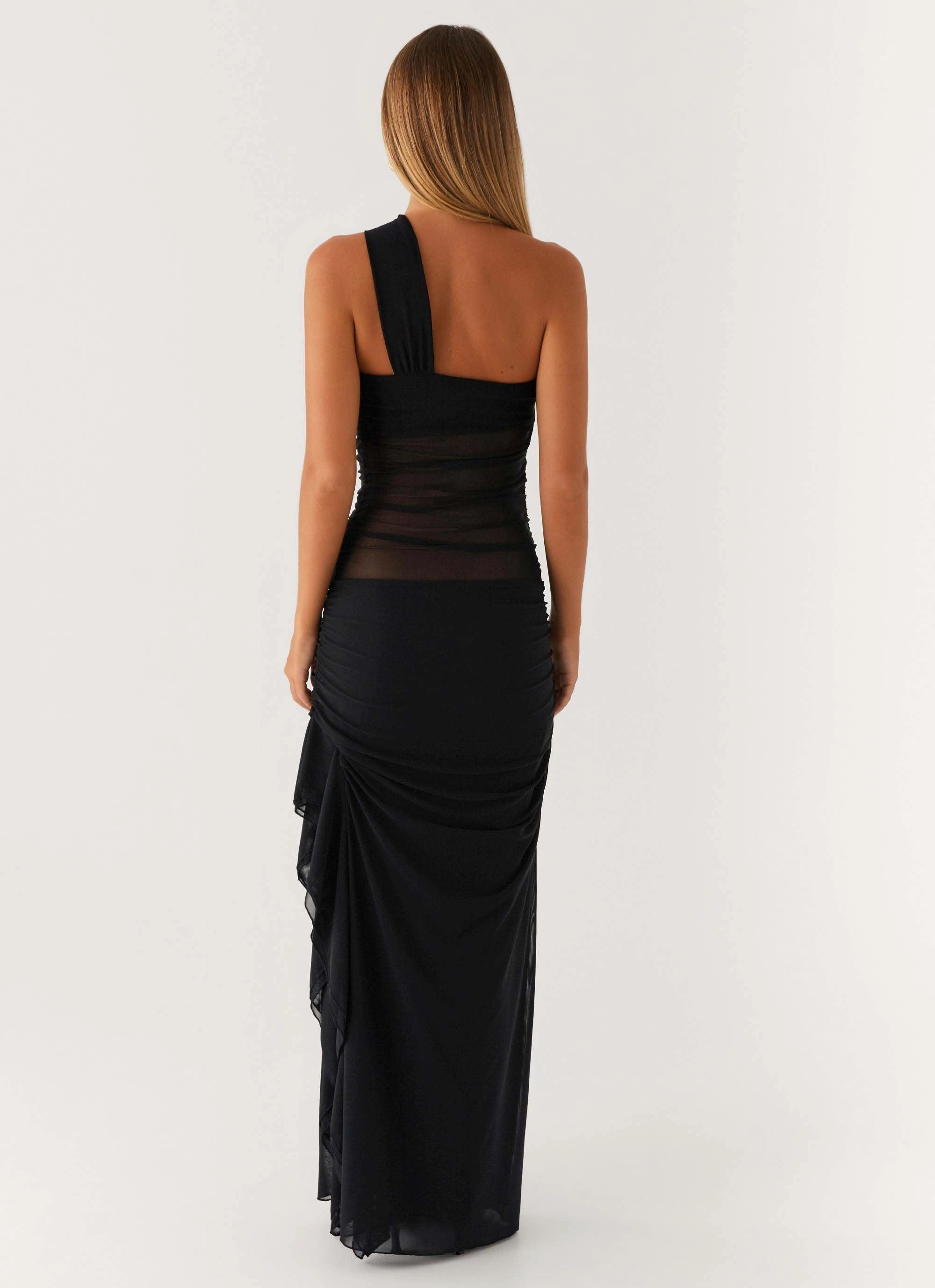 Moment Glow Fiona Maxi Dress - Black