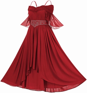 Baby-Shower Faeryn Maxi Limited Edition Poppy Red