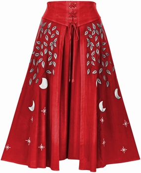 Celestia Maxi Overskirt Limited Edition Poppy Red Core Comfort