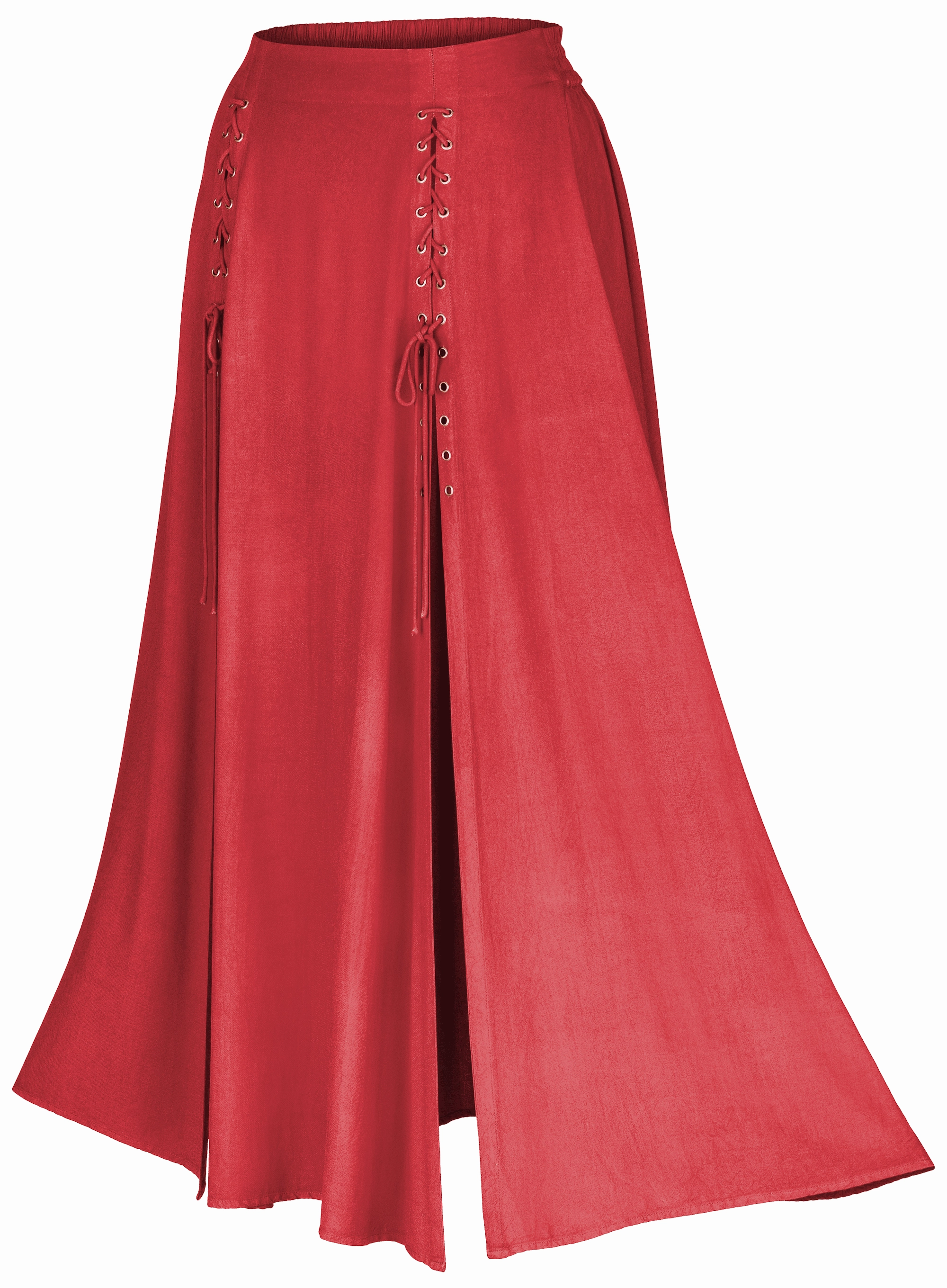 Rowan Maxi Overskirt Limited Edition Poppy Red Comfortable Feel