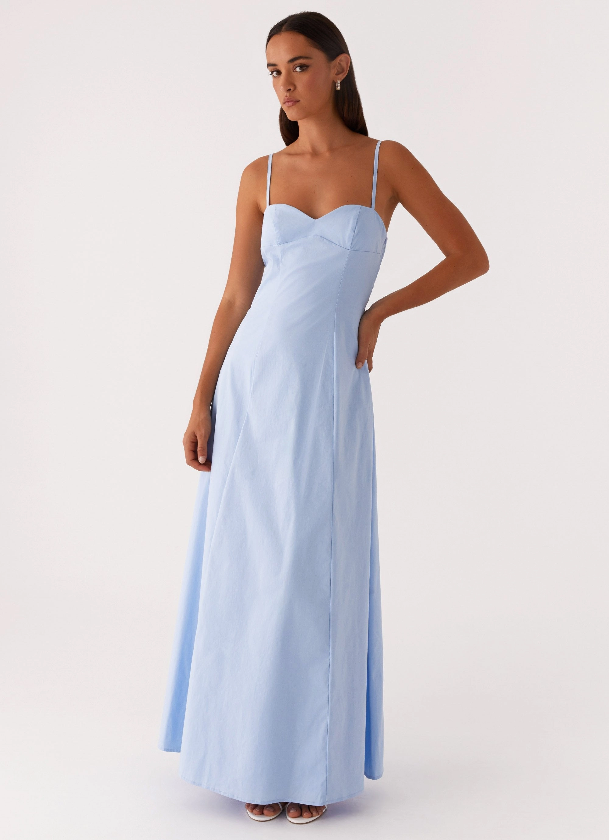 Clear As Day Maxi Dress - Blue Chic beachwear dress Light Comfort