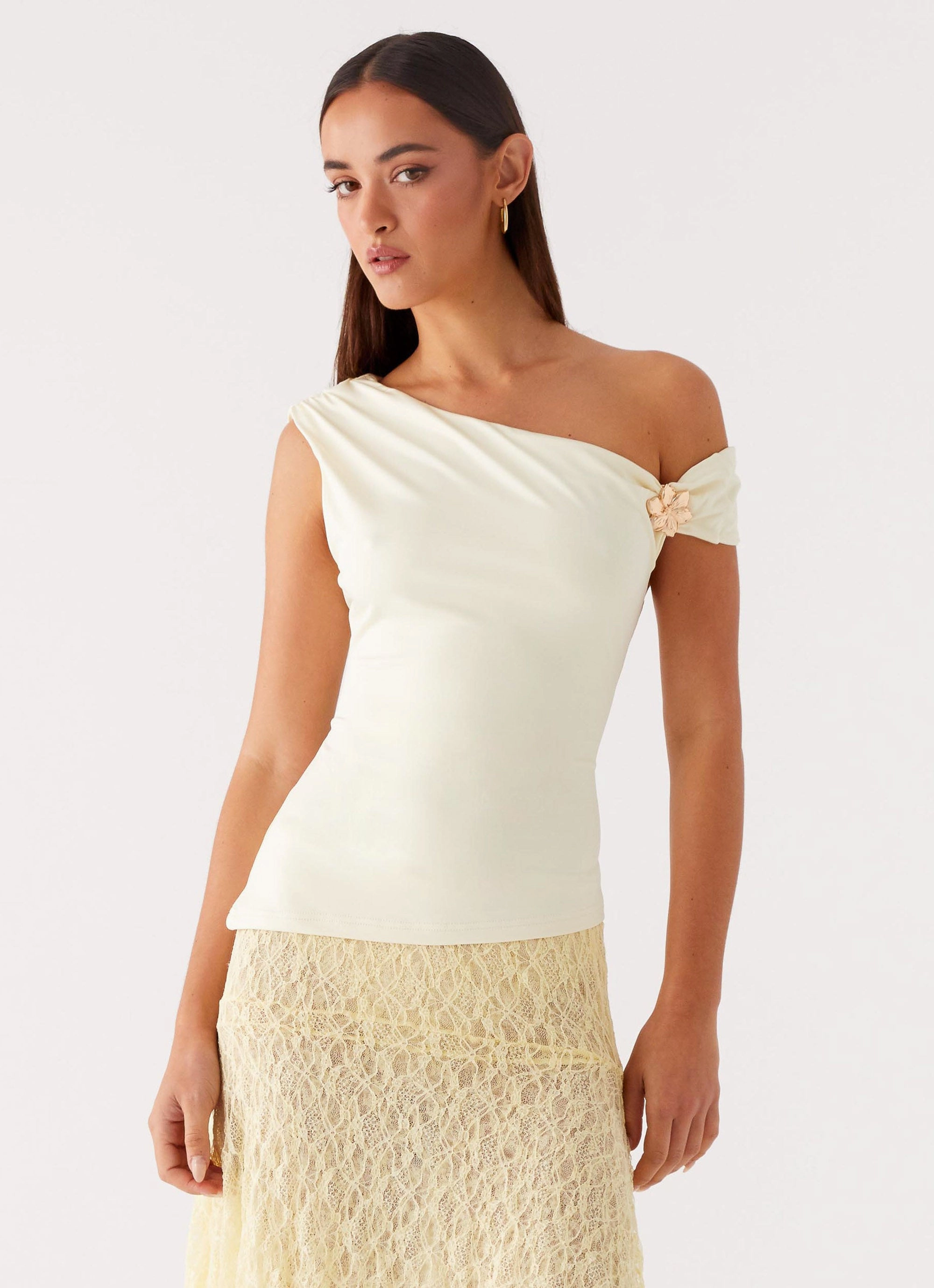 Catch Flights Top - Yellow Water Repellent Finish