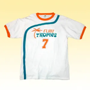Coffee Black Tropics Jersey Shirt