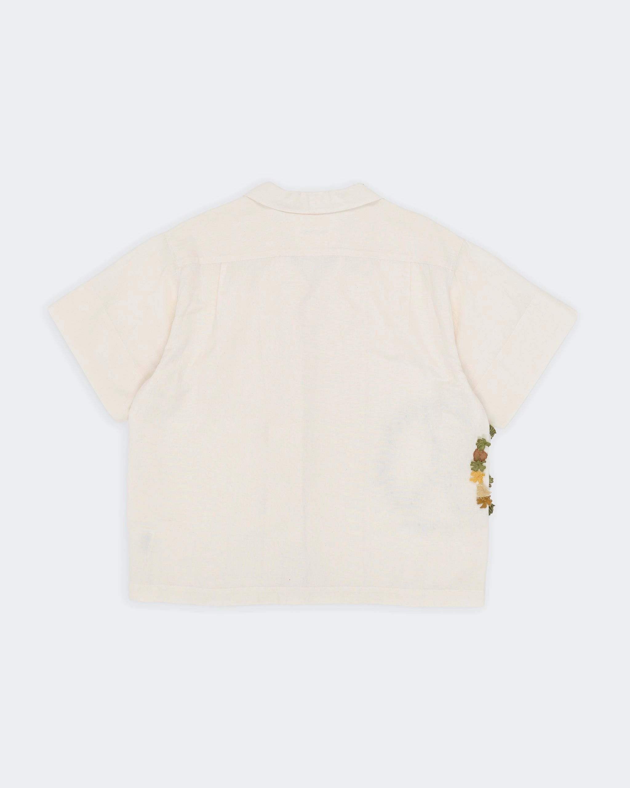 Odor-Control Greetings Shirt SS - Ecru Peace