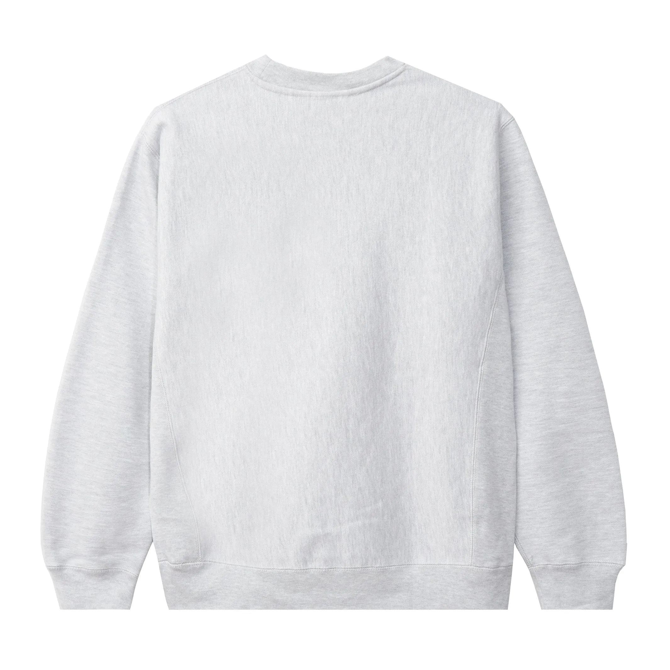 COLLEGE ARCH CREWNECK - Heather Grey