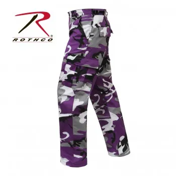 Color Camo BDU Pant, Ultra Violet