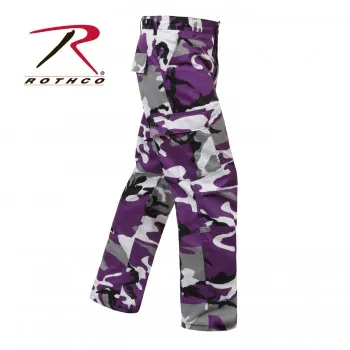 Color Camo BDU Pant, Ultra Violet