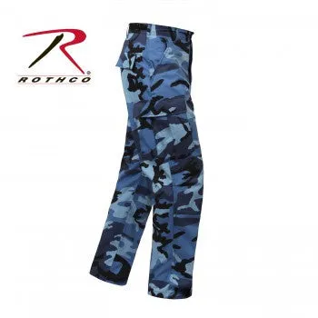 Color Camo BDU Pants, Sky Blue Camo Sale!