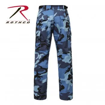 Color Camo BDU Pants, Sky Blue Camo Sale!