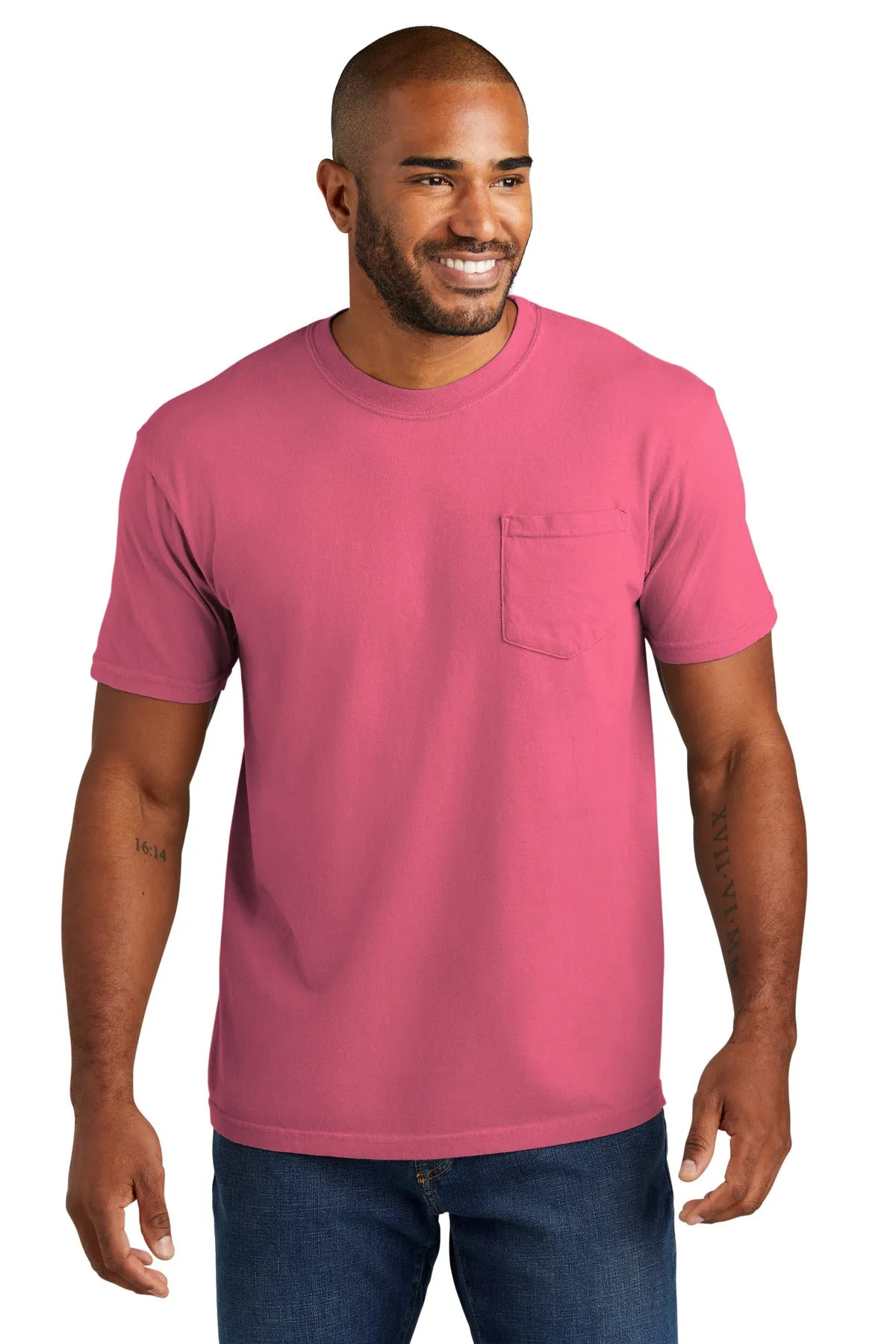 COMFORT COLORS Heavyweight Ring Spun Pocket Tee. 6030
