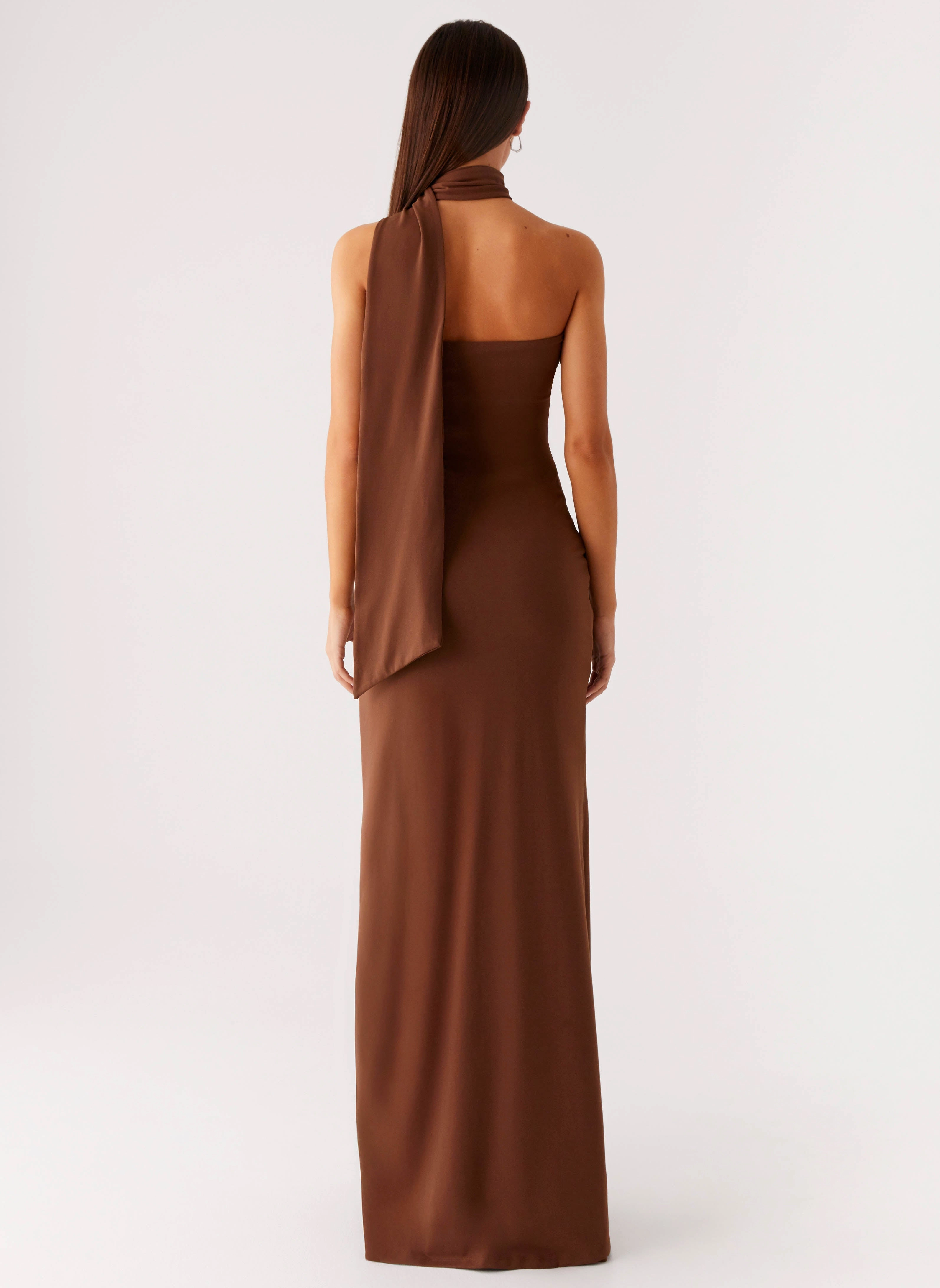 Olive Bloom Maxi Dress - Chocolate Event Safe