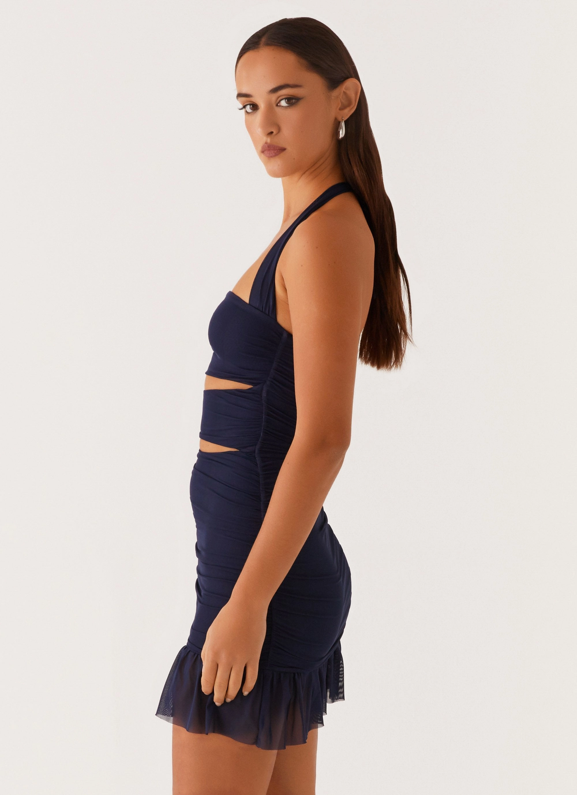 Relaxed Design Devyn Mini Dress - Navy