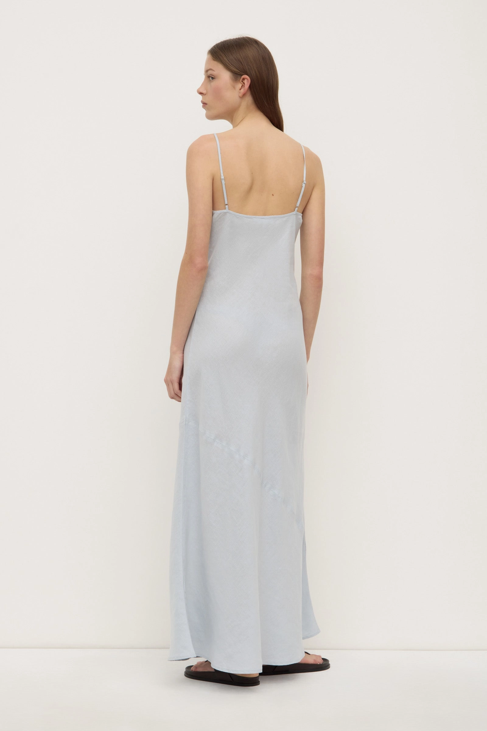 Colette Linen Slip Dress Timeless and Comfortable
