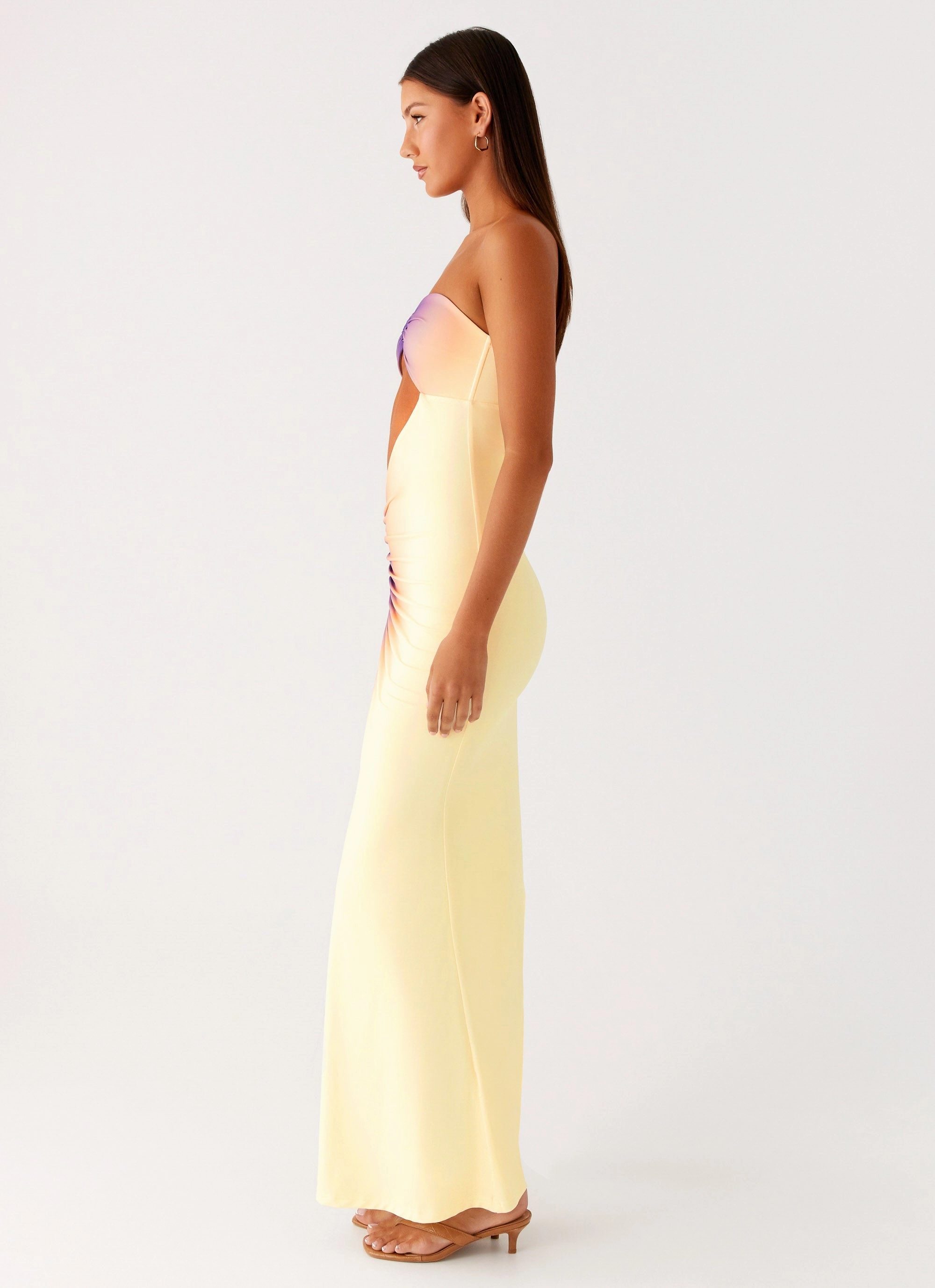 Ellisah Ombre Maxi Dress - Sunrise Ombre Light Mood
