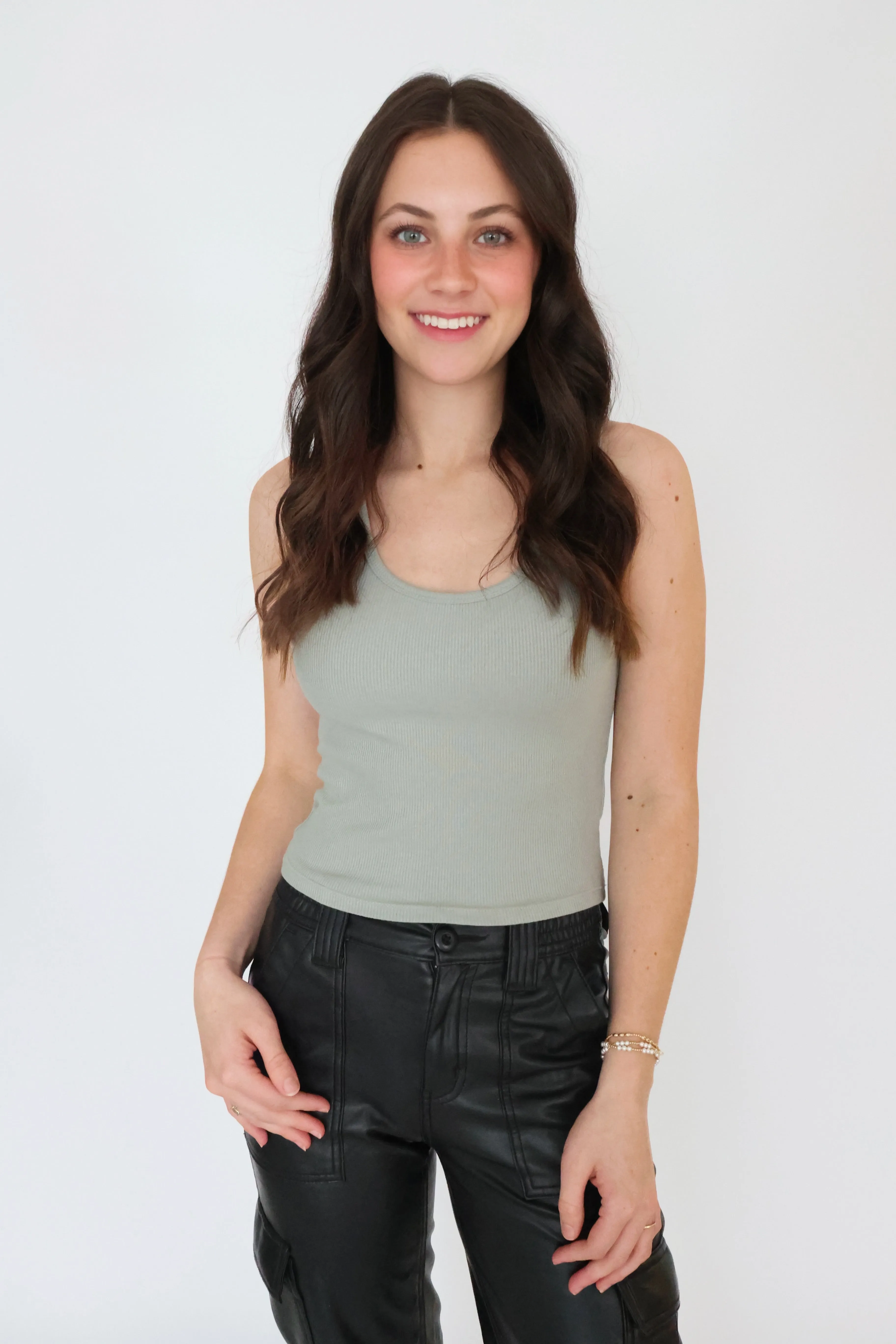 Essy Rib Top (FINAL SALE) Minimalist Cuff