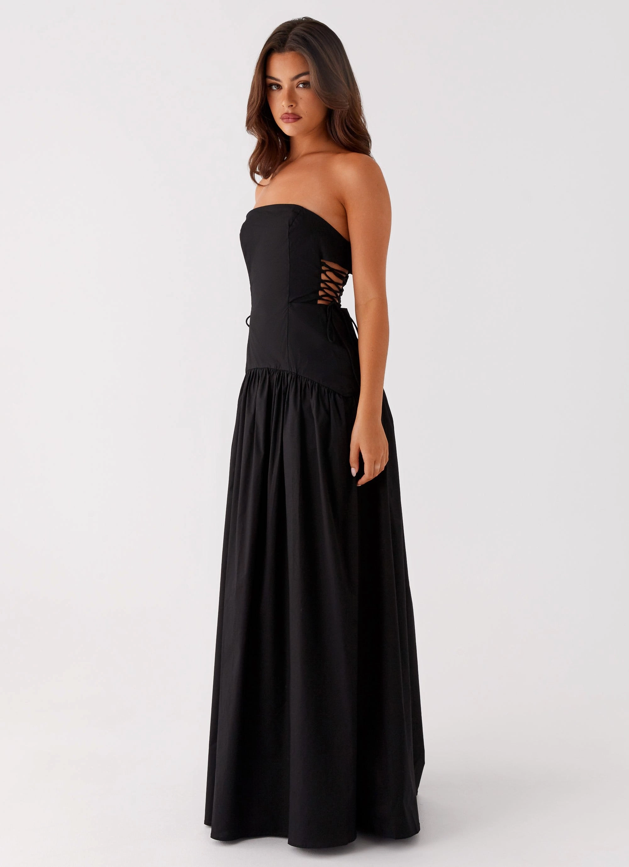 Conagh Maxi Dress - Black Compressible