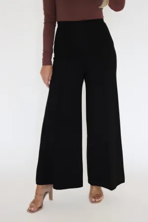 Conditional Pants- Black Sleek Fit