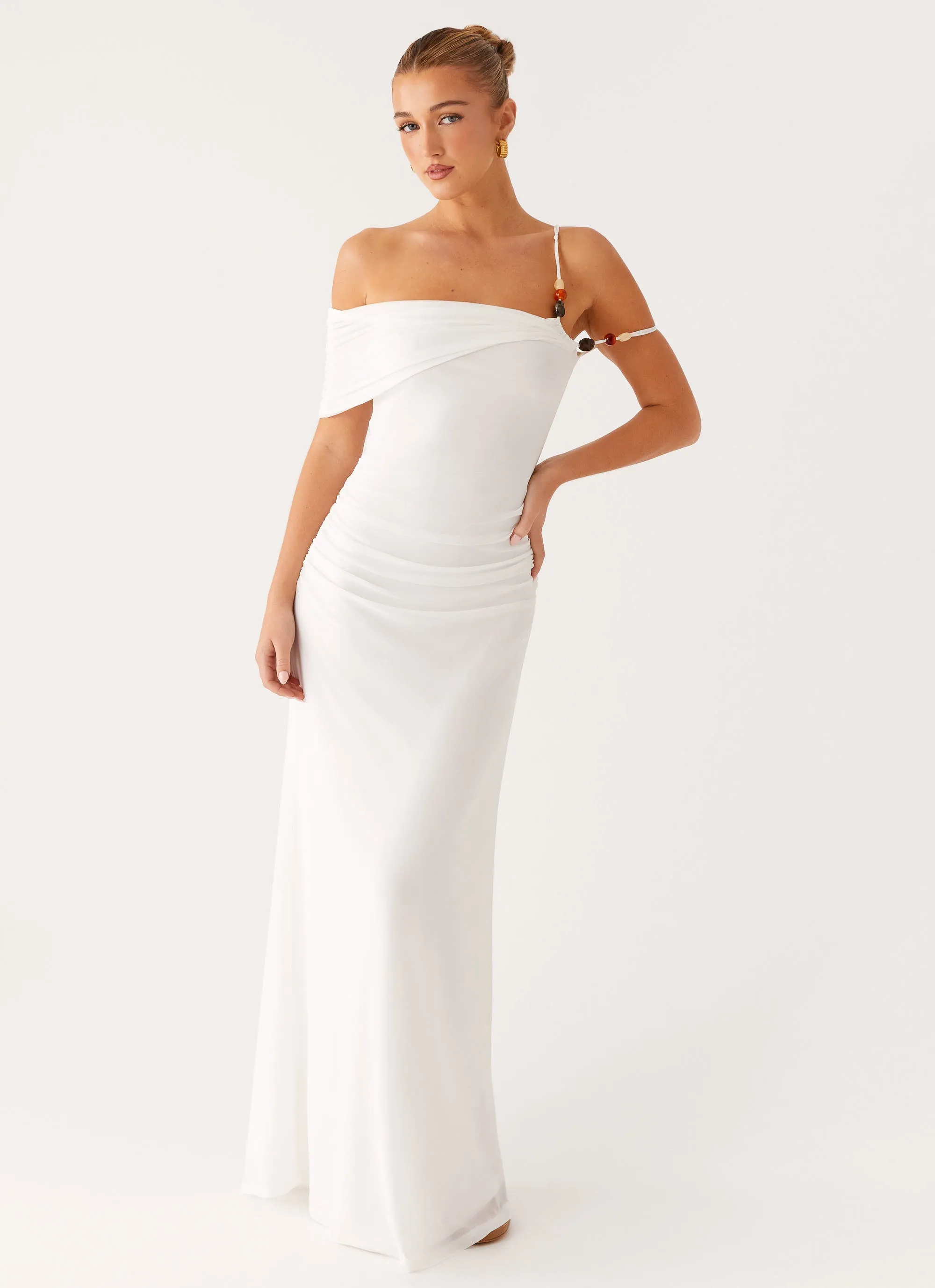 Smart Style Conquer Maxi Dress - Off White