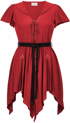 Form Fitting Robyn Midi Overdress Limited Edition Poppy Red