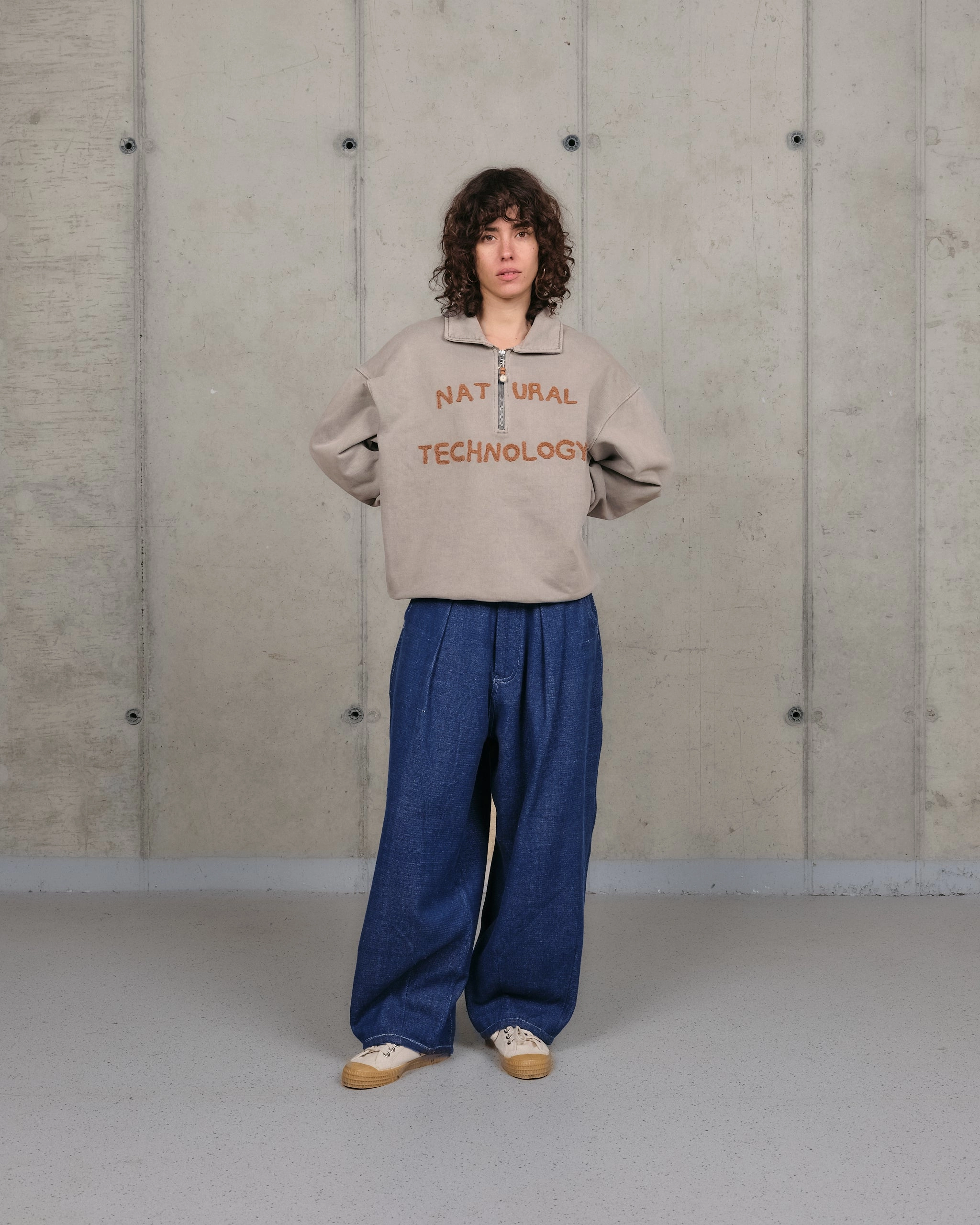 Comfortable Touch Magic Day Geo Pullover - Grey