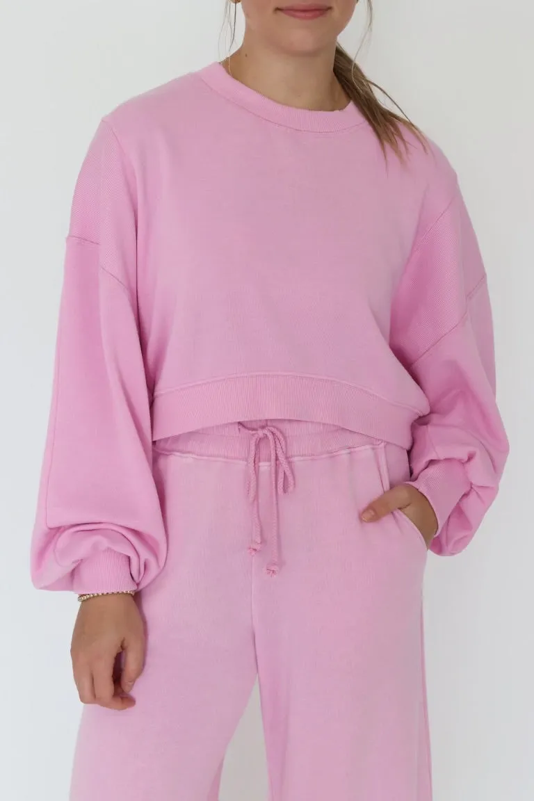 Professional Look Gabi Cropped Sweatshirt