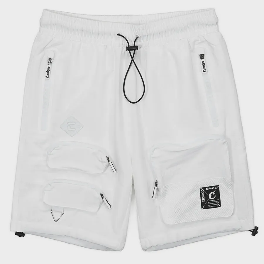Cookies Key Largo White Cargo Shorts