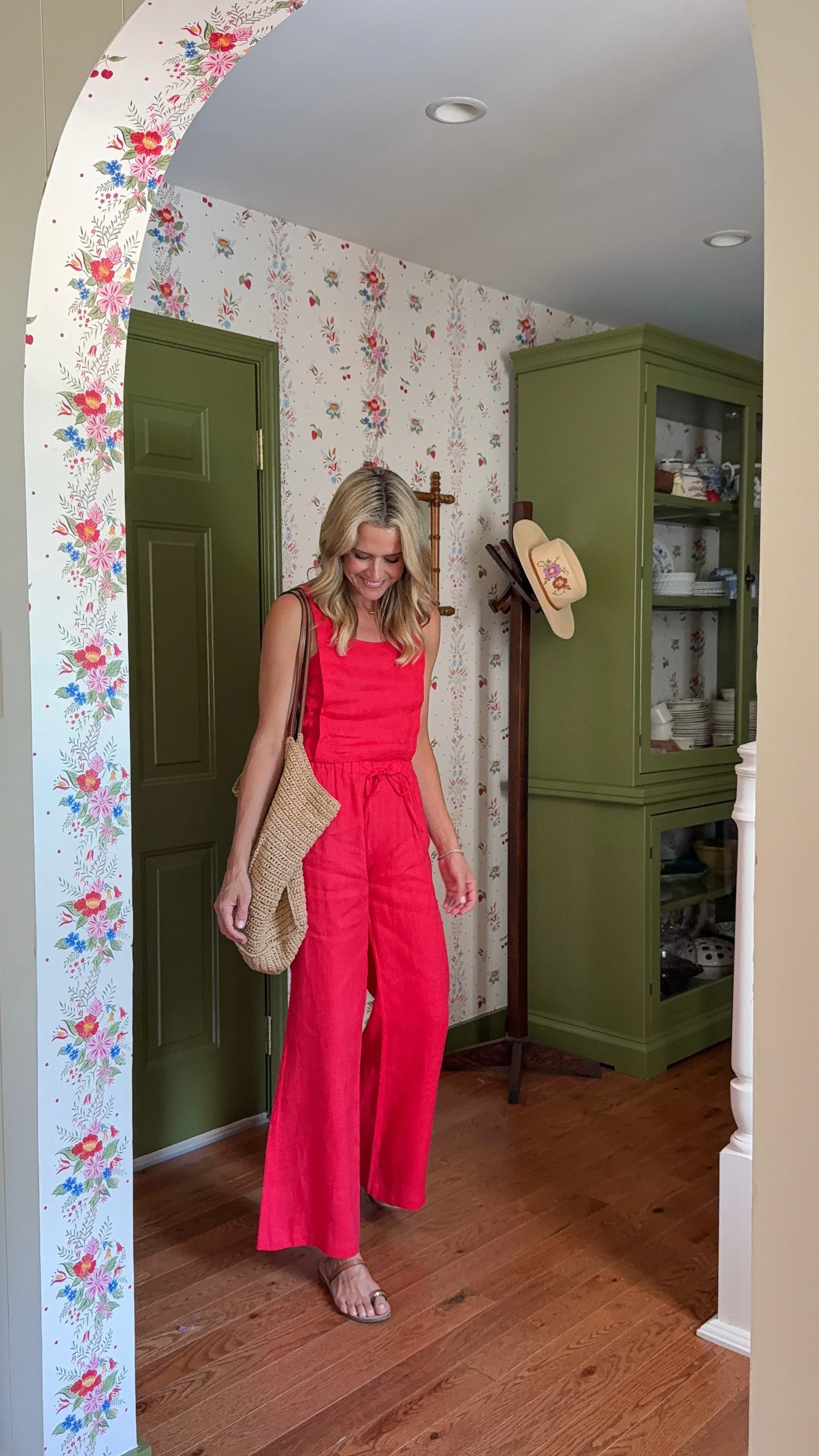 Full Motion Day Comfort MASON'S DAUGHTER | Sophia Top, Tomato Red